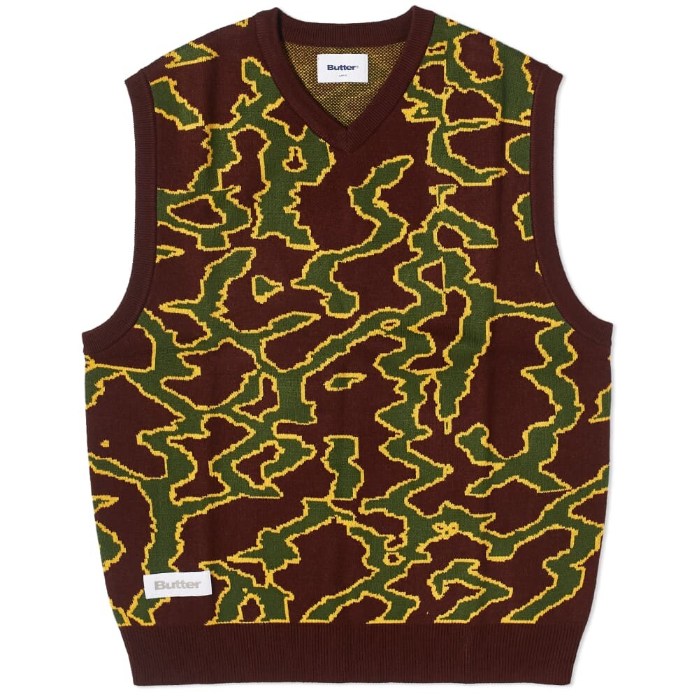 

Вязаный жилет Butter Goods Surge