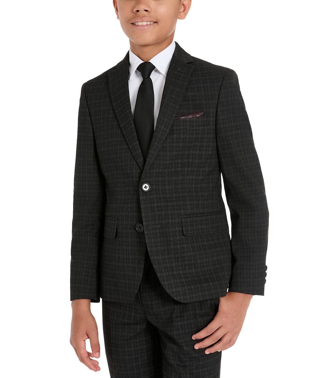 

Классический пиджак с длинными рукавами для больших мальчиков Brooks Brothers