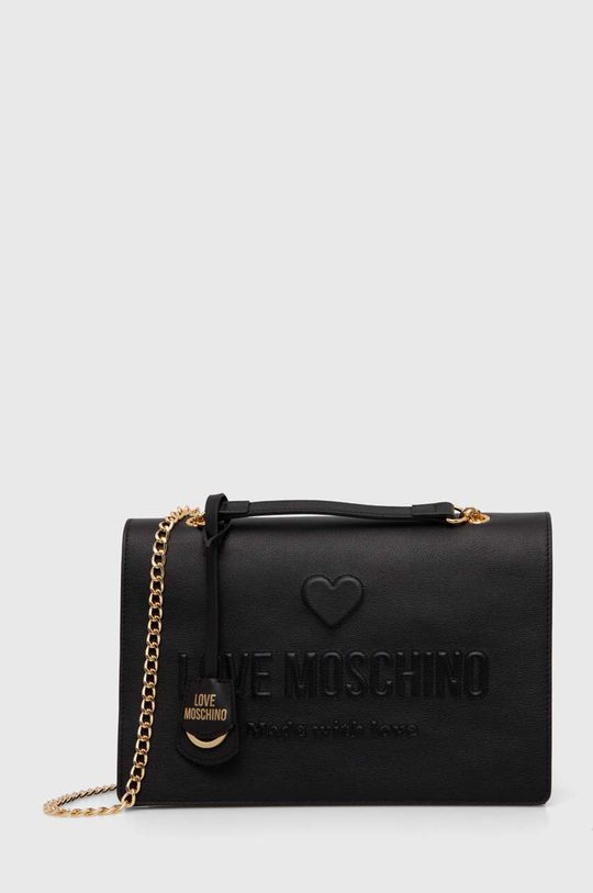 

Кожаная сумочка Love Moschino, черный