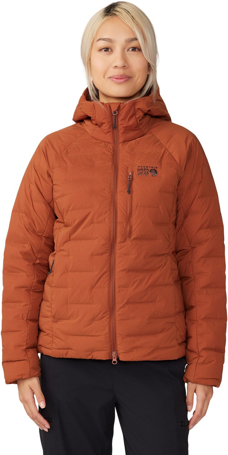 

Толстовка с капюшоном Stretchdown - Женская Mountain Hardwear, коричневый