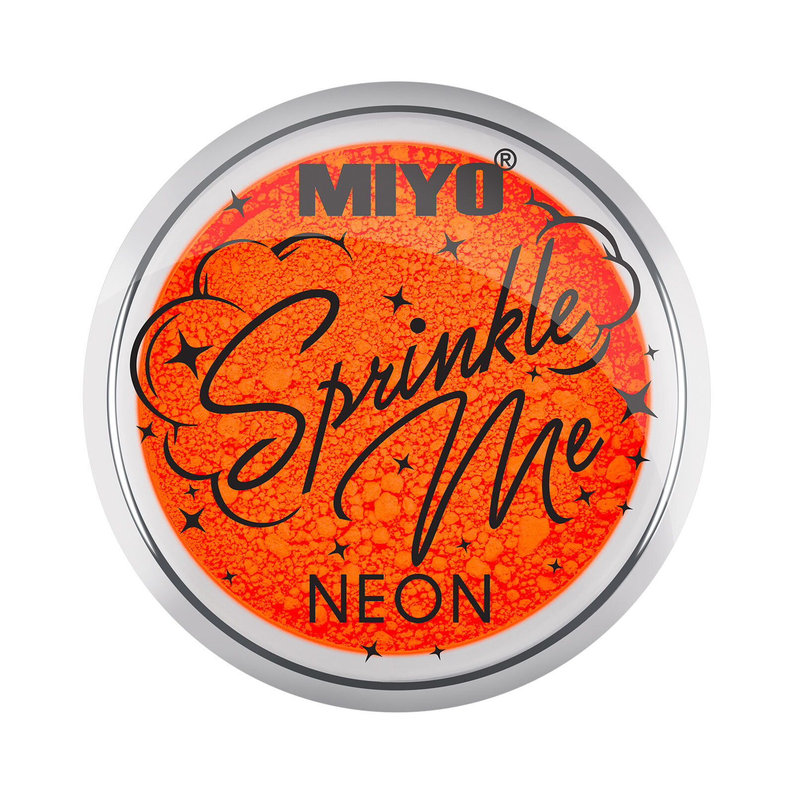 

Рассыпчатые тени для век 21 fluo carrot Miyo Sprinkle Me Neon, 1,5 гр