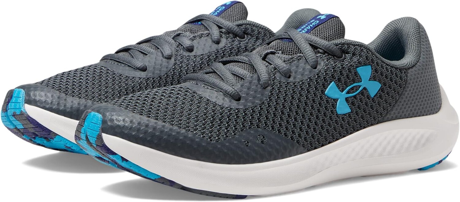 

Кроссовки Charged Pursuit 3 Under Armour, цвет Pitch Gray/Sonar Blue/Blue Surf