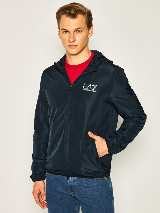 

Переходная куртка стандартного кроя Ea7 Emporio Armani, синий