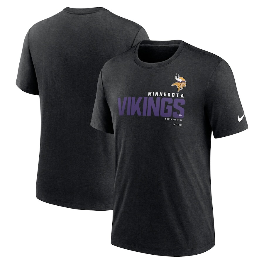 

Футболка с коротким рукавом Nike Minnesota Vikings, черный