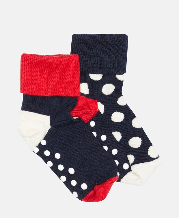 

Носки, упаковка 2 шт. Happy Socks, темно-синий