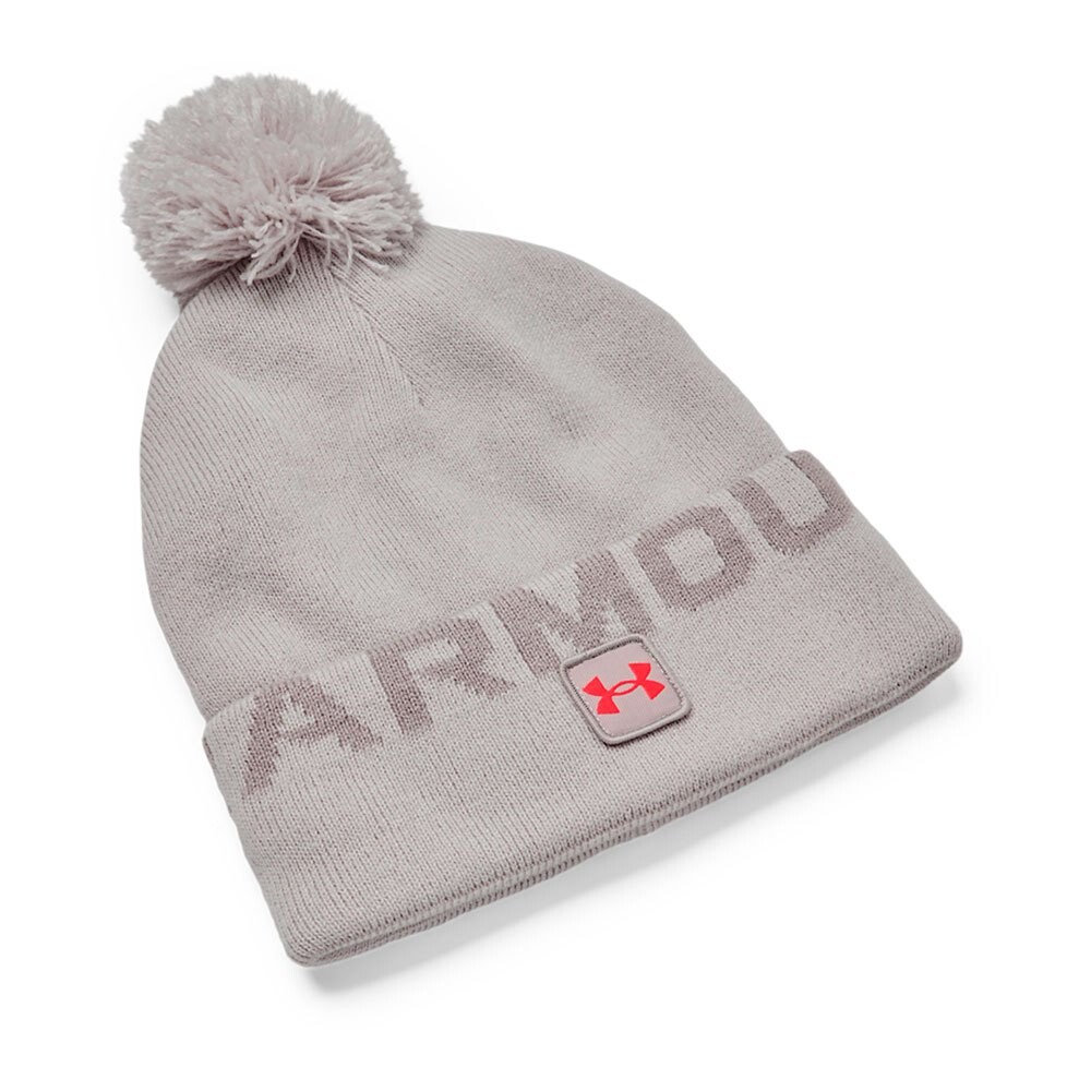 

Шапка Under Armour Halftime Fleece Pom, серый