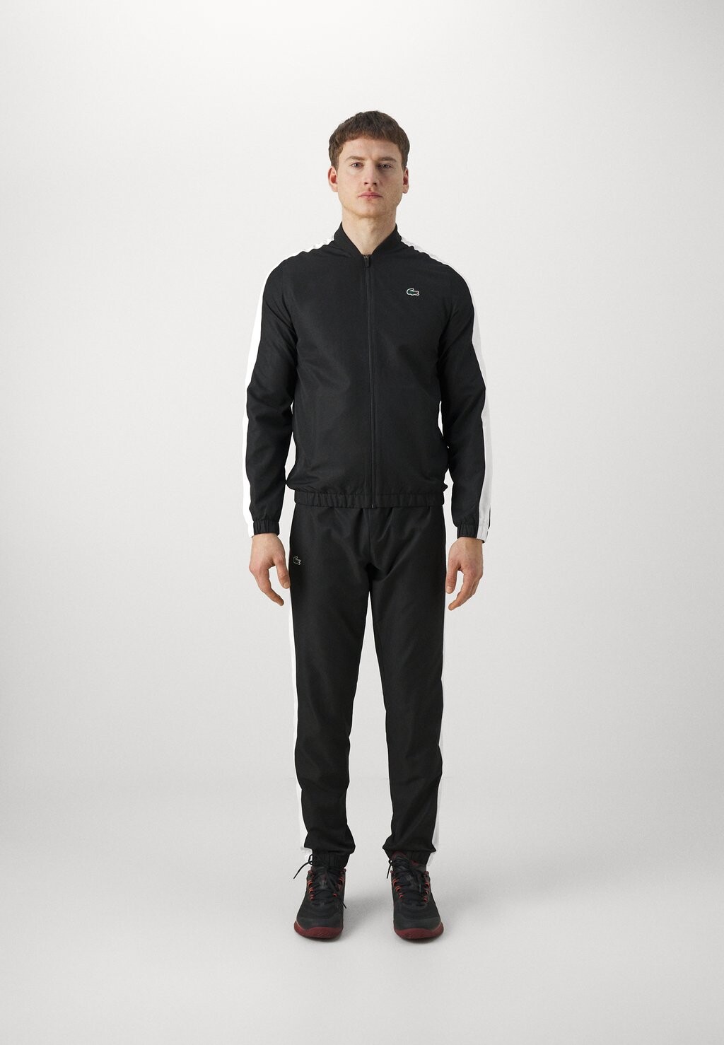 Спортивный костюм TRACKSUIT FC Lacoste Sport, цвет noir/blanc спортивный костюм tracksuit lacoste sport светло синий