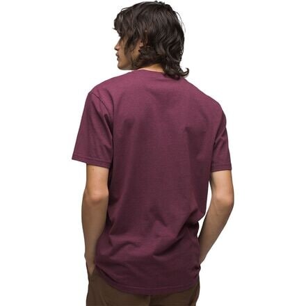 

Футболка Mountain Light с короткими рукавами мужская prAna, цвет Mulberry Heather