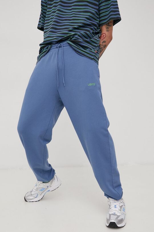 

Спортивные брюки из хлопка Levi's, синий