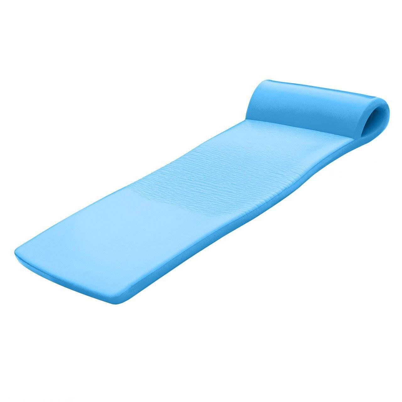 

TRC Recreation Sunsation Foam Raft Lounger Pool Float, Bahama Blue & Yellow TRC Recreation