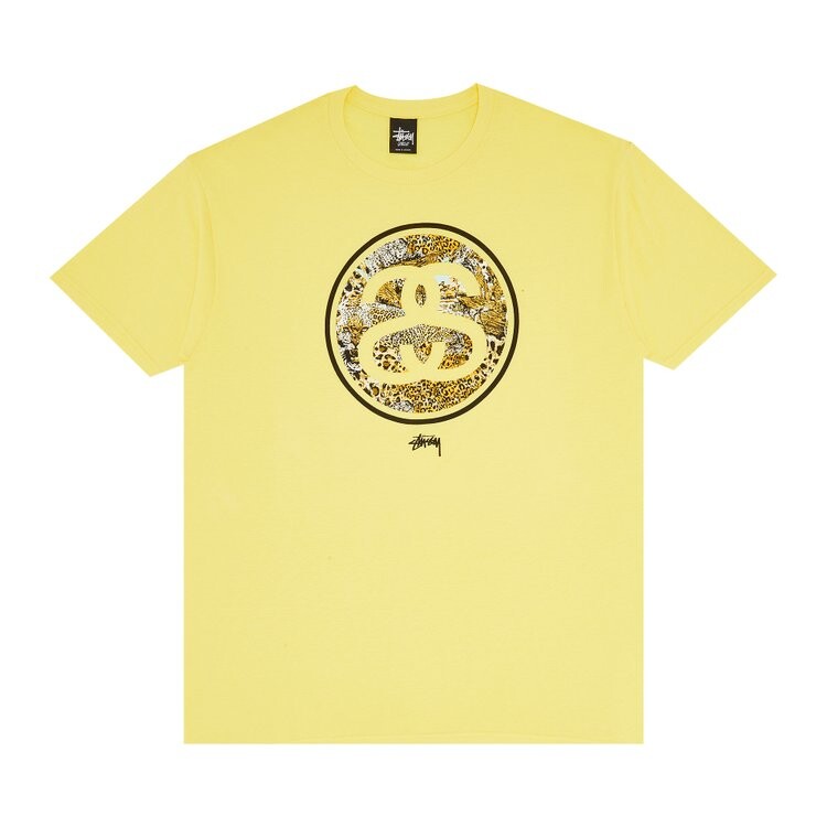 

Футболка Stussy Cheetah Link 'Yellow', желтый