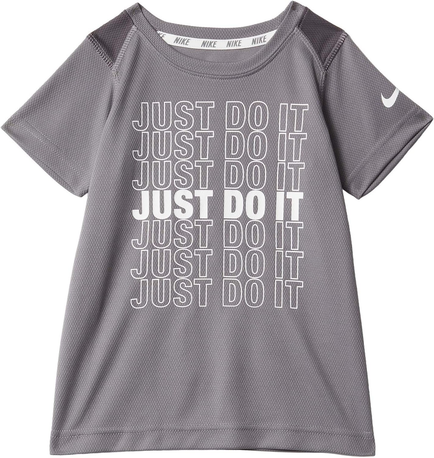 

Рубашка Nike Dri-FIT Just Do It Graphic T-Shirt, цвет Gunsmoke
