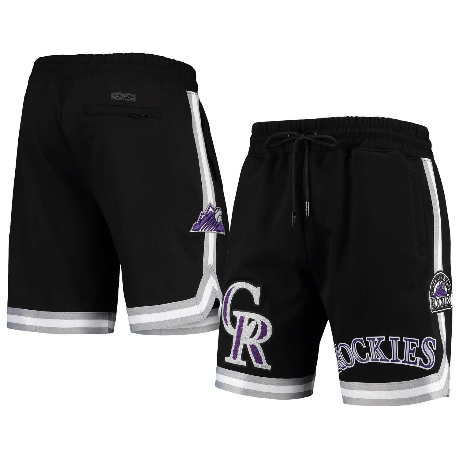 

Мужские шорты Pro Standard черного цвета Colorado Rockies Team