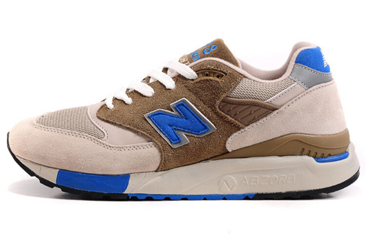 

Кроссовки мужские NB 998 с низким верхом серые/синие New Balance