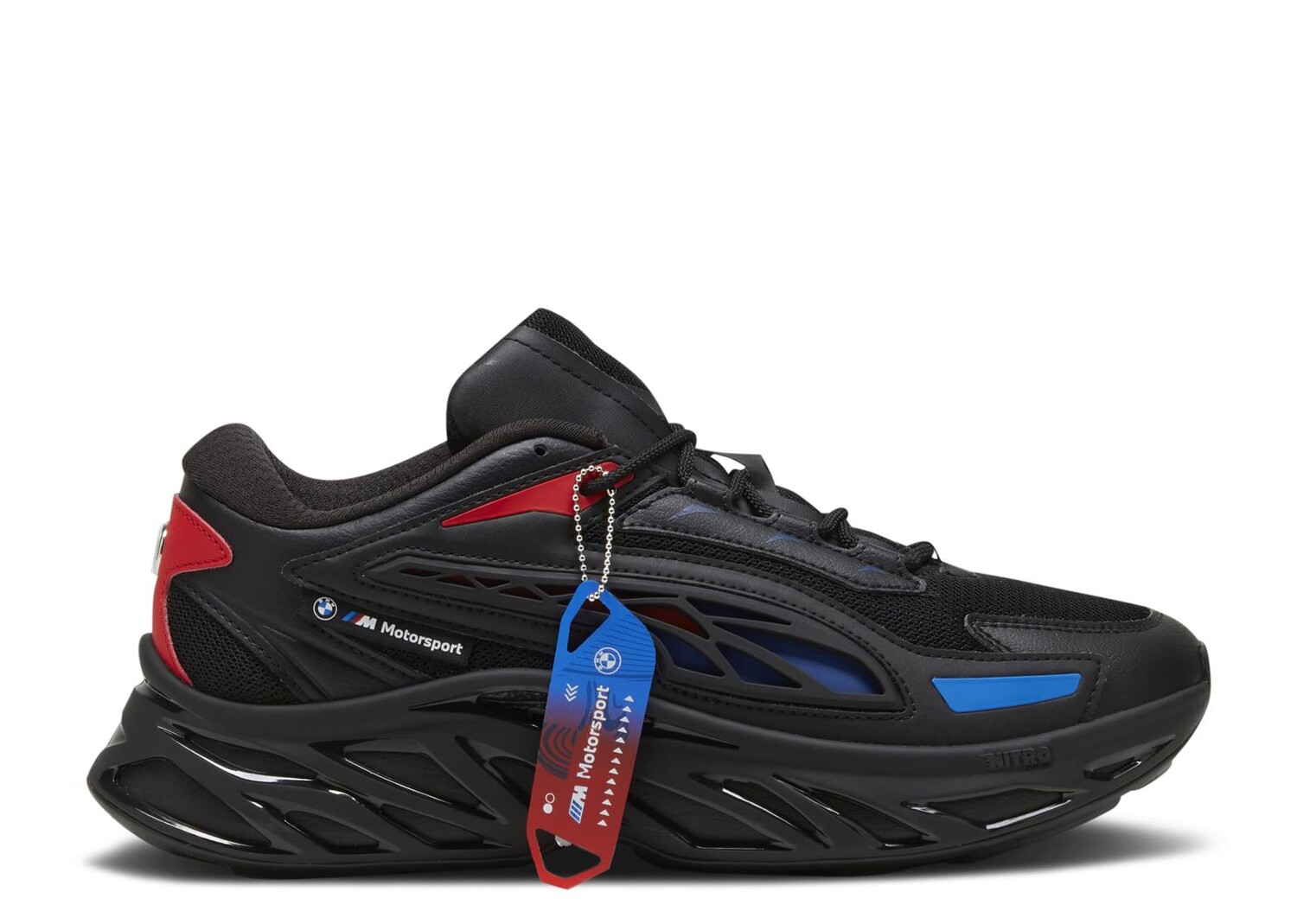 

Кроссовки Puma Bmw Motorsport X Exotek Nitro 'Black Cool Cobalt', черный