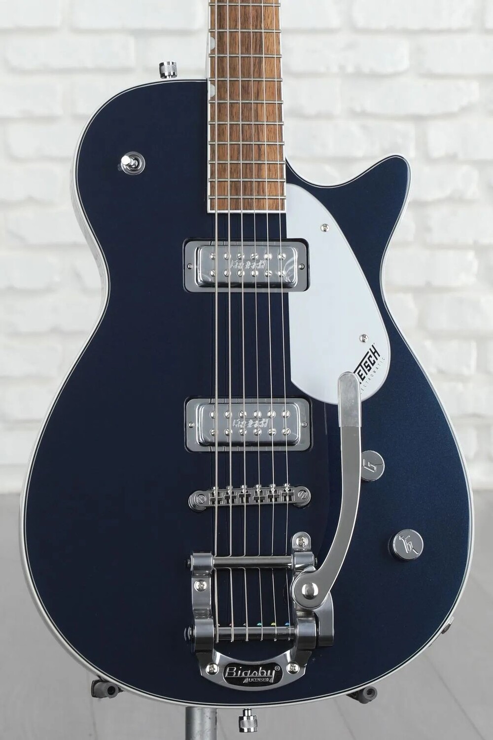 

Электрогитара Gretsch G5260T Electromatic Jet Baritone с Bigsby - Midnight Sapphire
