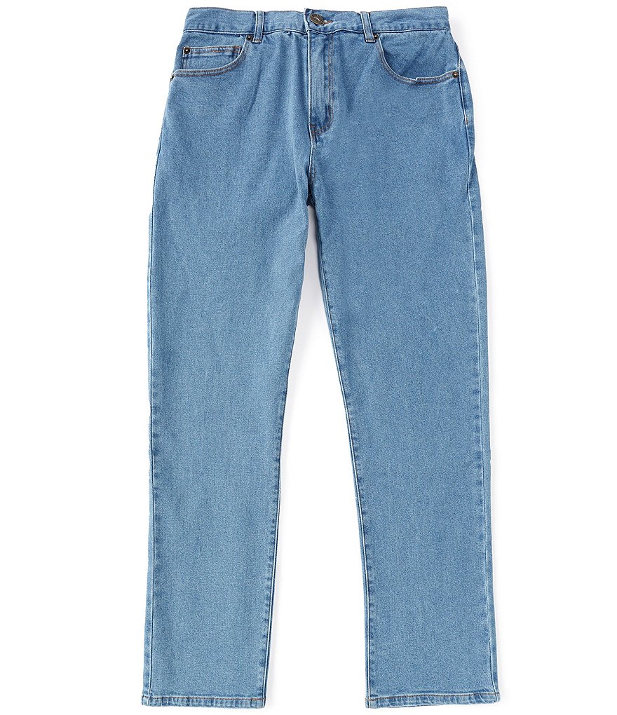 цена Lira Clothing Прямые джинсовые джинсы Briscoe с 5 карманами, синий