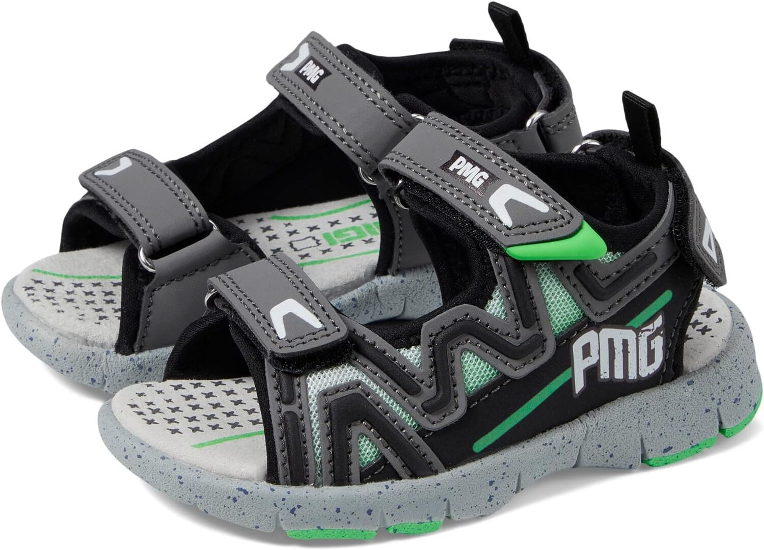 

Сандалии 39717 Primigi, цвет Grey/Black/Green