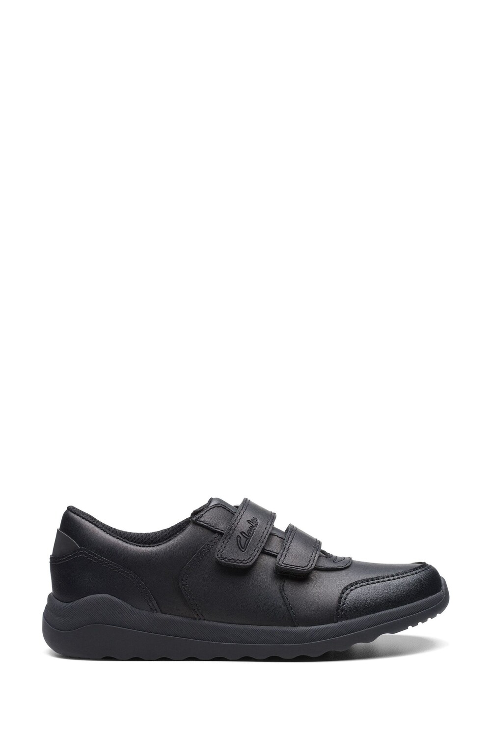 Детские кожаные туфли Multi Fit Daze Step Clarks, черный