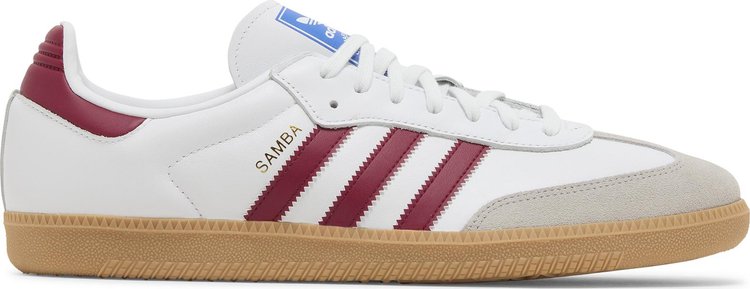 

Кроссовки Samba OG 'White Burgundy Gum', белый