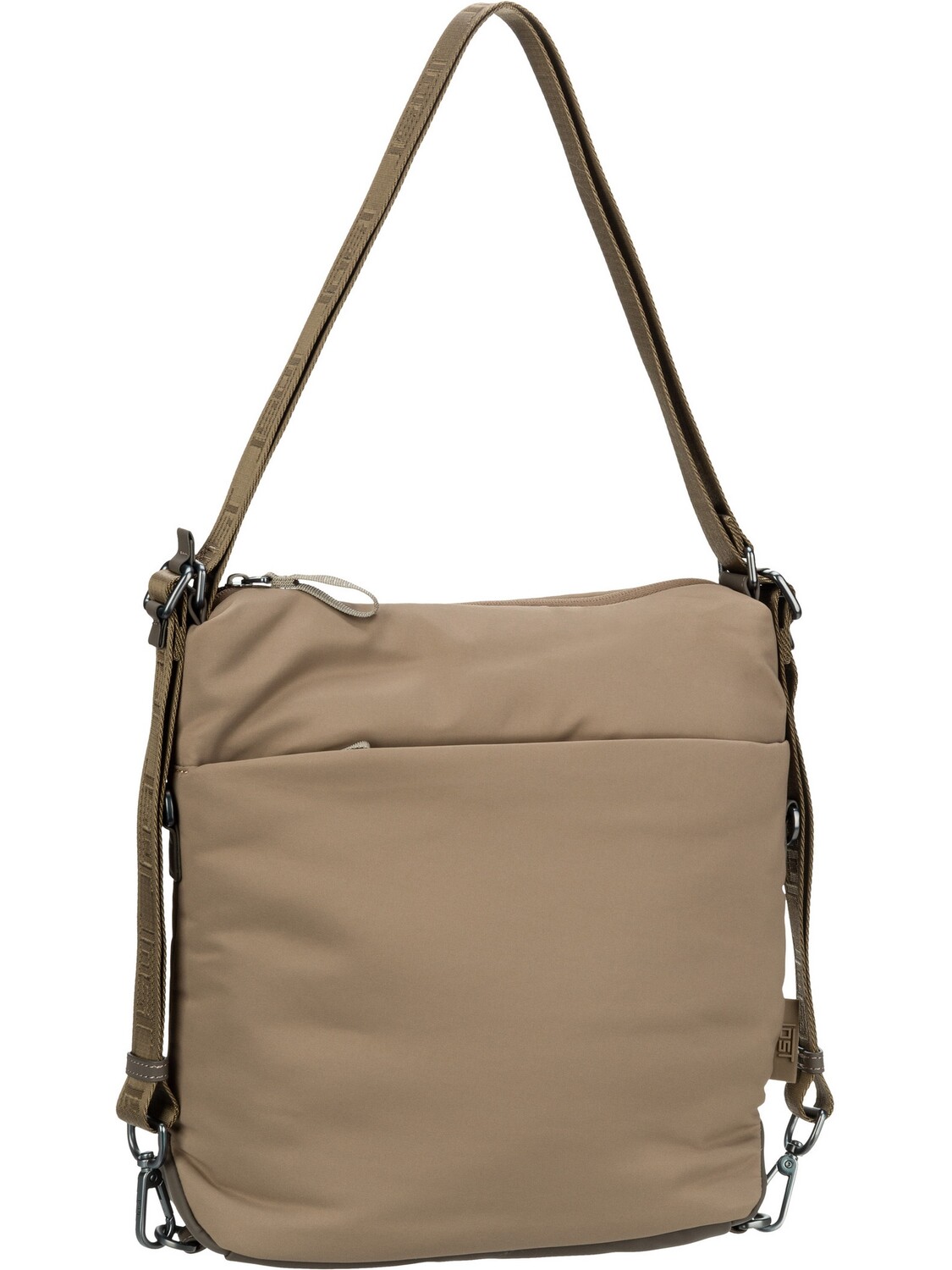 

Сумка через плечо Jost Beuteltasche Falun 2 Way Bag, серо коричневый