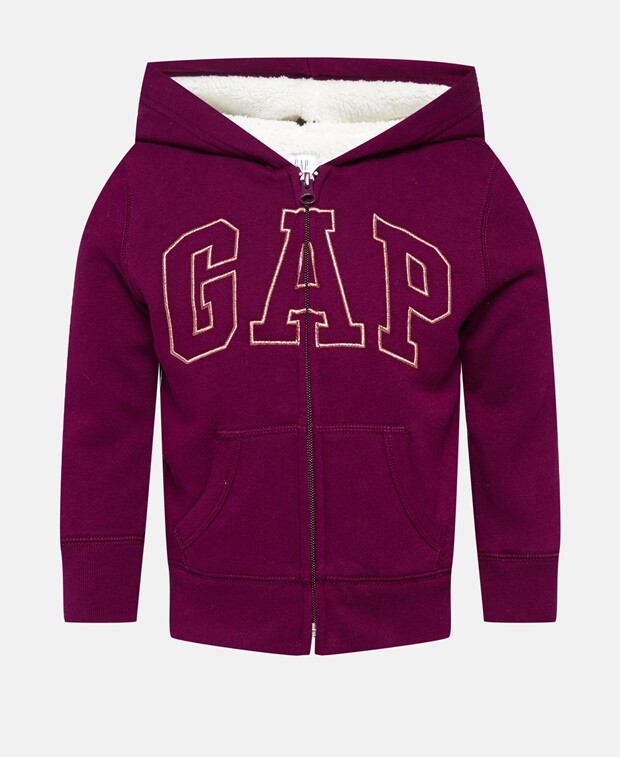 

Толстовка с капюшоном Gap, фиолетовый