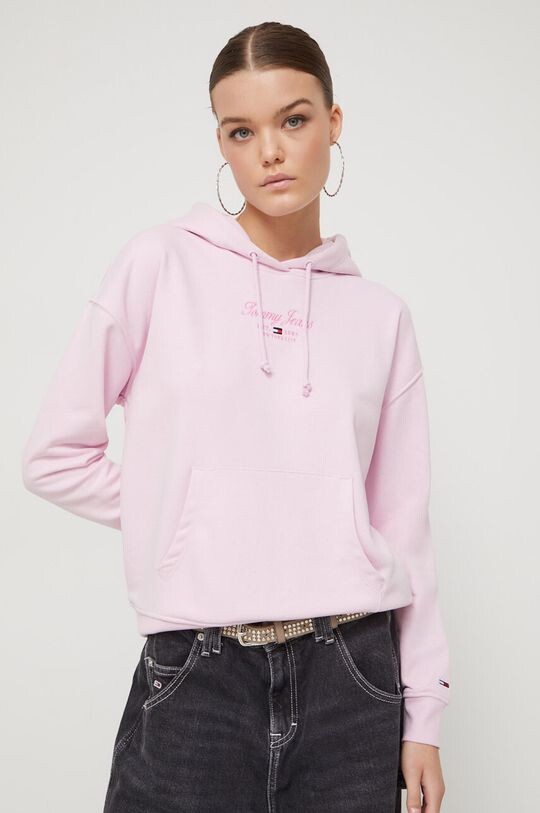 

Толстовка Tommy Jeans, розовый
