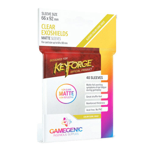 

Чехол для карточек Gamegenic Matte Exoshields Clear (40 Ct.) Gamegenic
