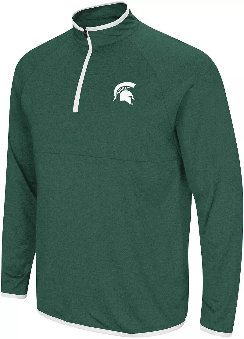 

Colosseum Мужская зеленая куртка на молнии Michigan State Spartans Rival на молнии