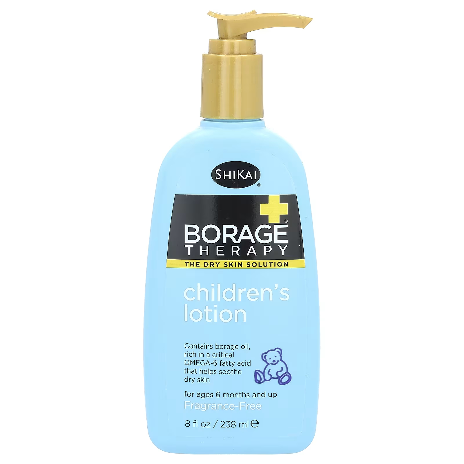 Детский лосьон Shikai Borage Therapy для детей от 6 месяцев и старше, без отдушек, 8 жидких унций (238 мл) сухой паек спецпит ирп пр