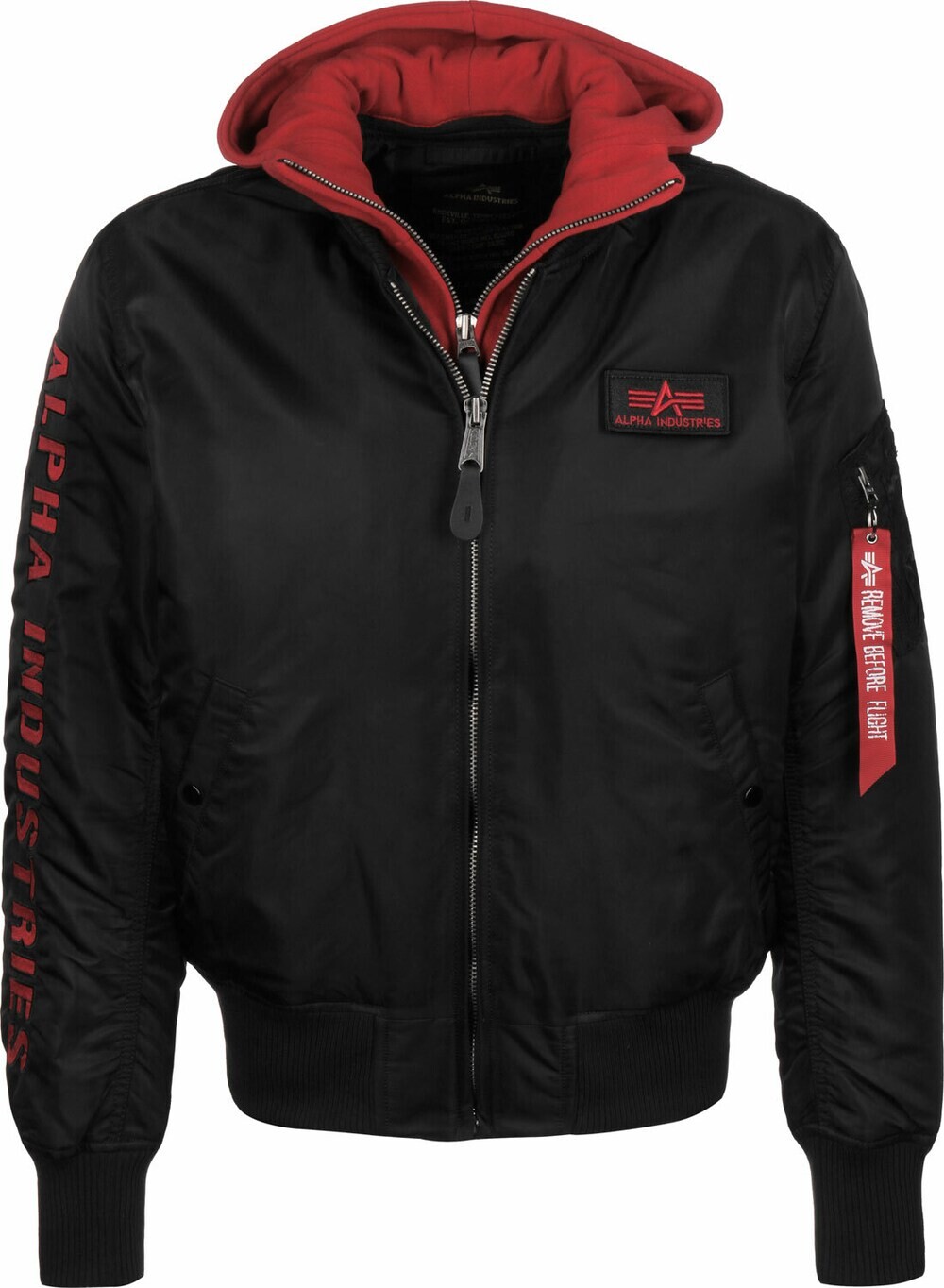 

Межсезонная куртка Alpha Industries, черный