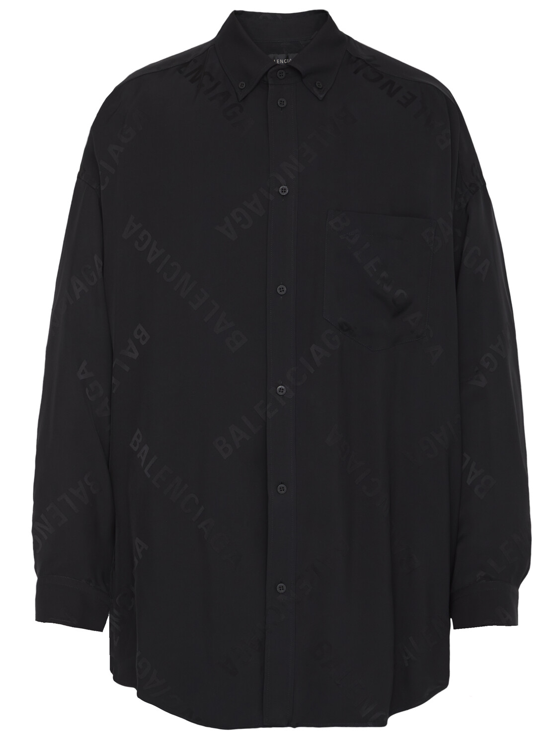 

Рубашка Balenciaga Cocoon, черный
