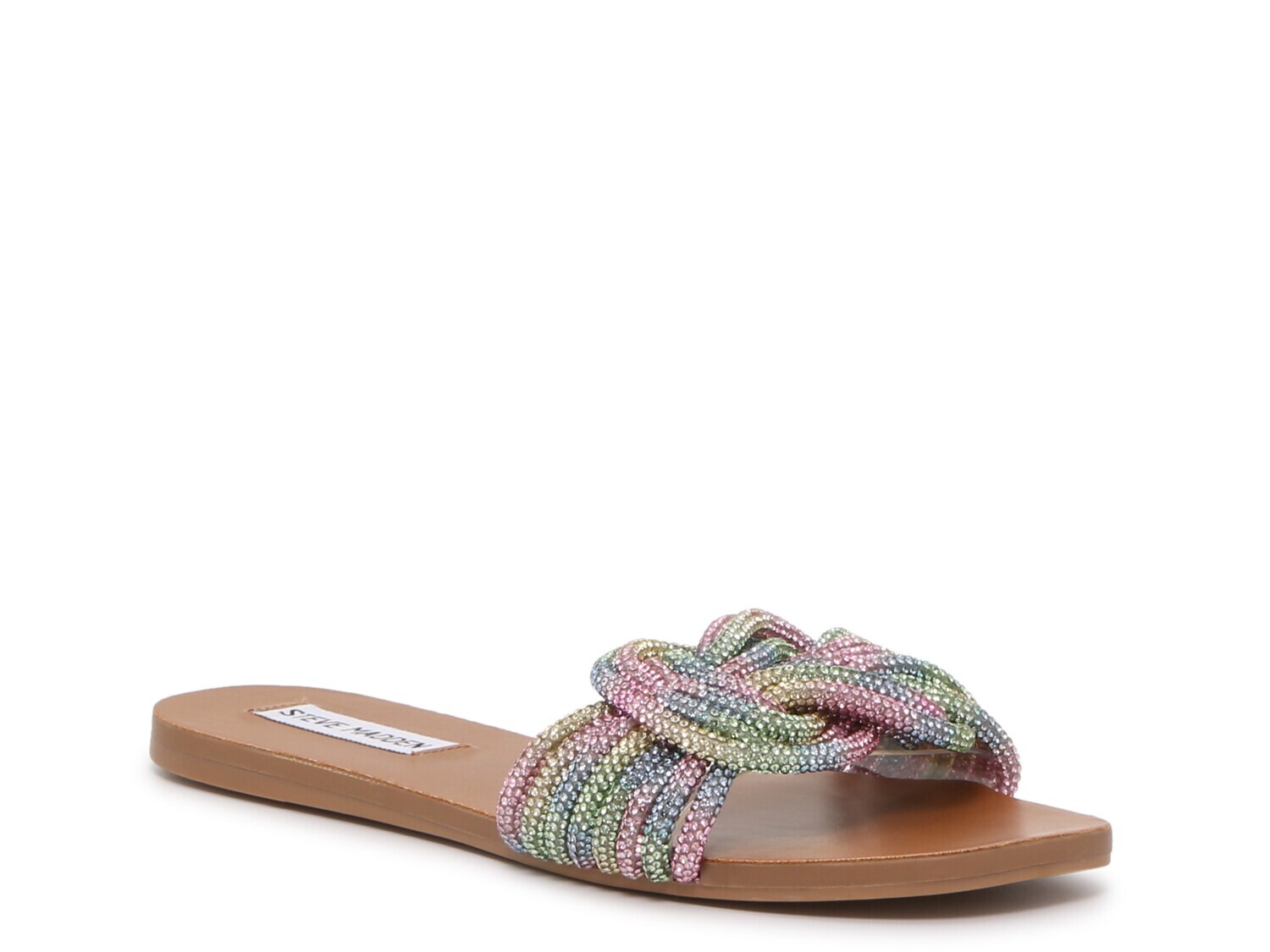 

Сандалии Steve Madden Adore со стразами, мультиколор