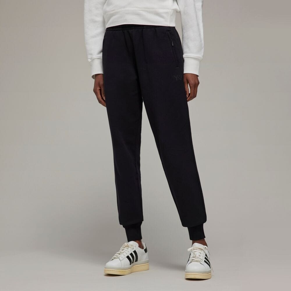 

Брюки Adidas Y-3 CLASSIC TERRY CUFFED PANTS, черный