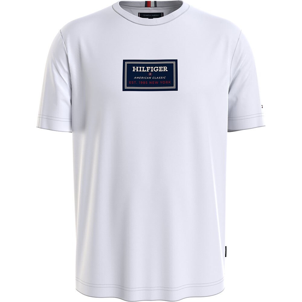 

Футболка с коротким рукавом Tommy Hilfiger Label Hd Print, белый