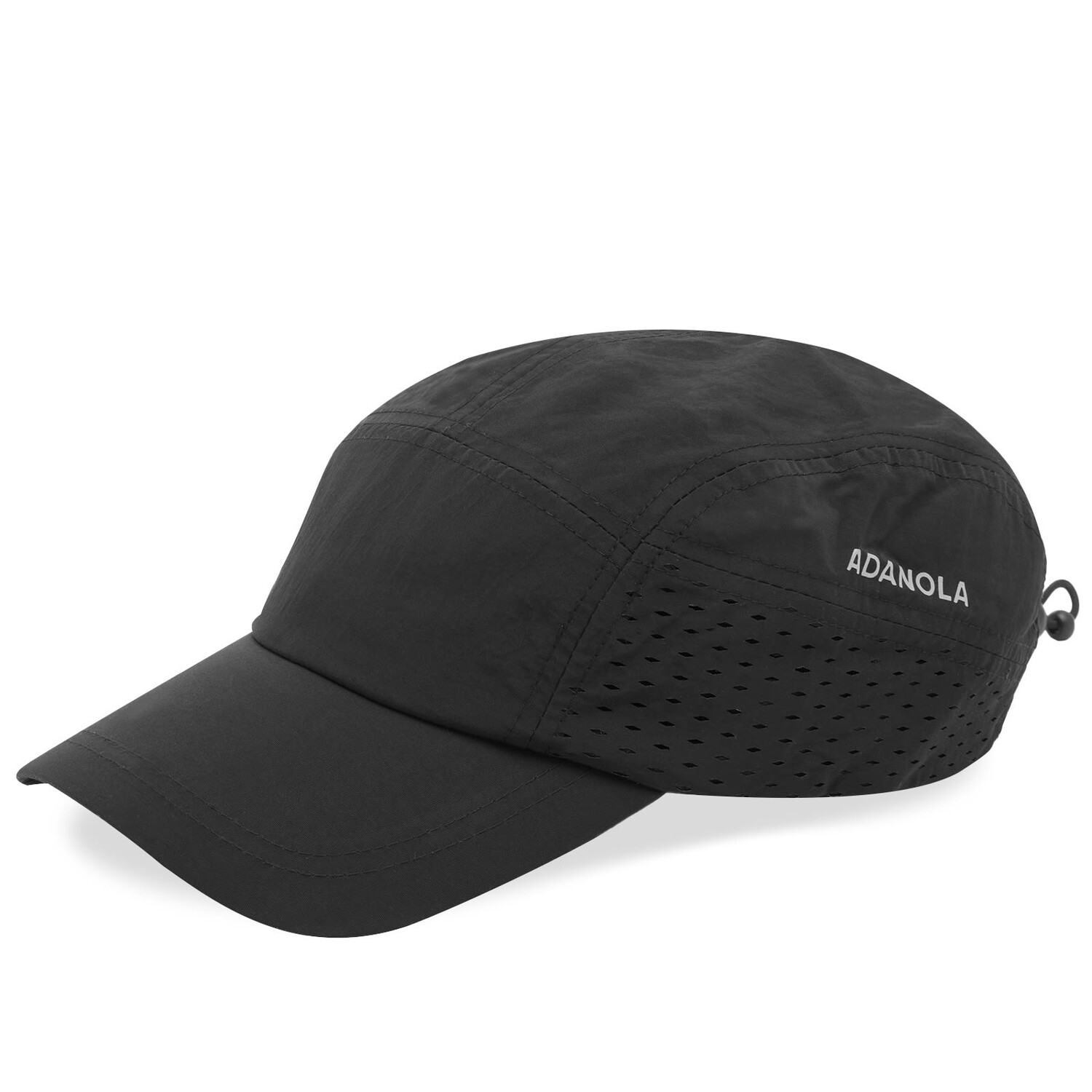 

Бейсболка Adanola Nylon Toggle Running Cap, черный