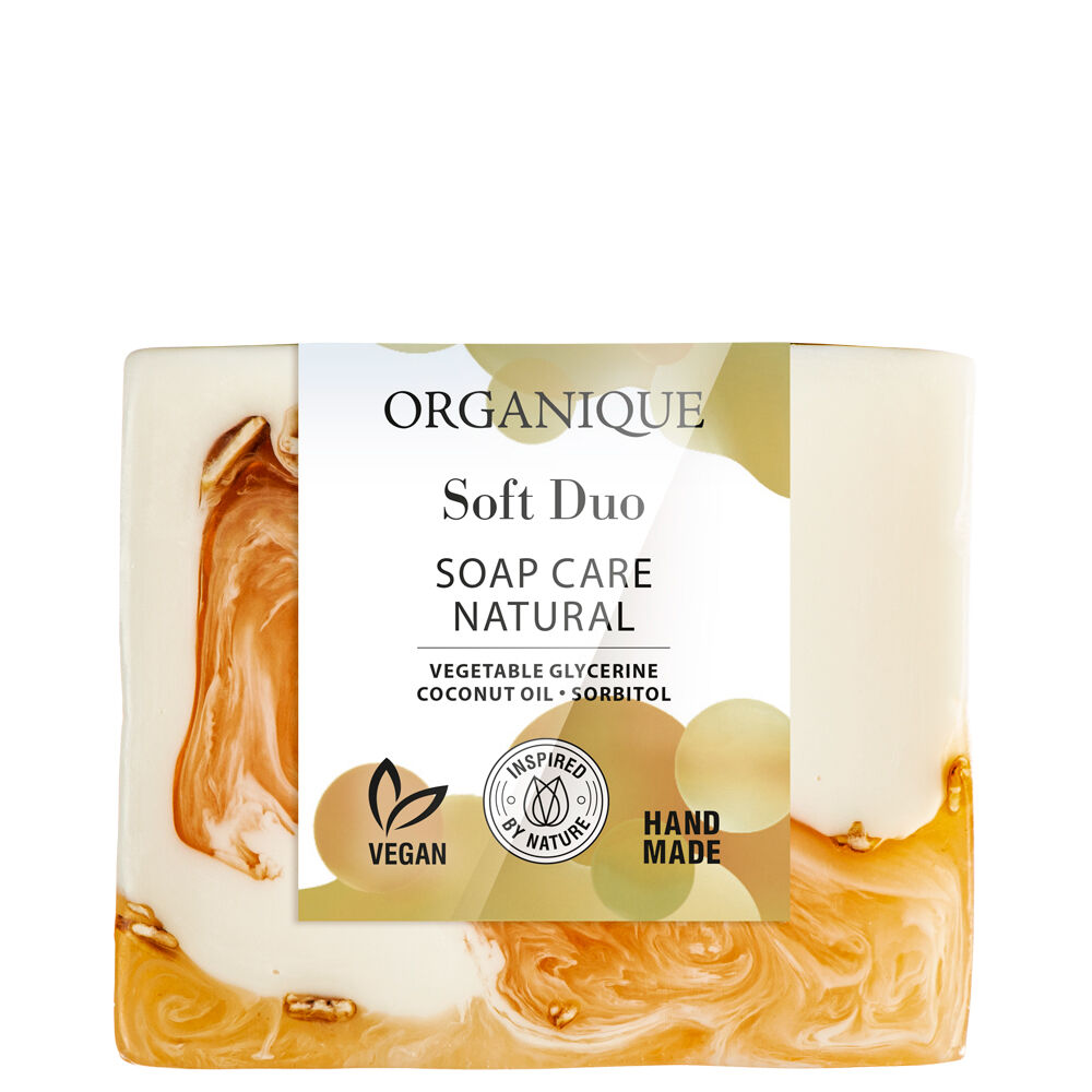 Глицериновое мыло Organique Soft Duo, 100 гр мыло для рук eo products с апельсиновым цветком и ванилью 355 мл