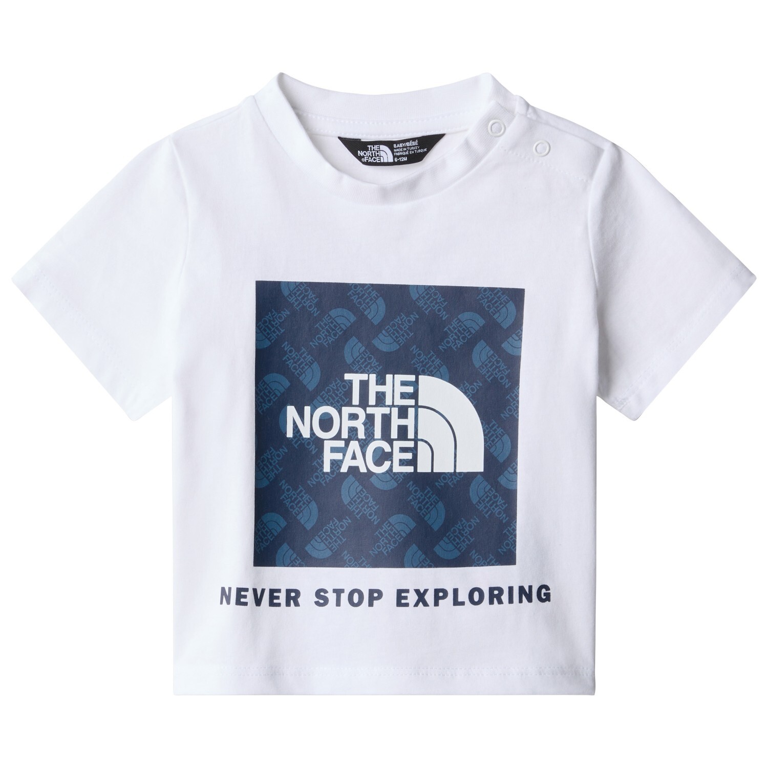 

Футболка The North Face Baby's S/S Box Infill Print Tee, цвет TNF White
