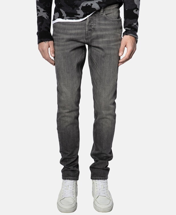 

Узкие джинсы органик Zadig&Voltaire, серый