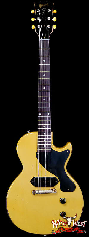 

Электрогитара Gibson Custom Shop 1957 Les Paul Junior Single Cut Murphy Lab Heavy Aged TV Yellow