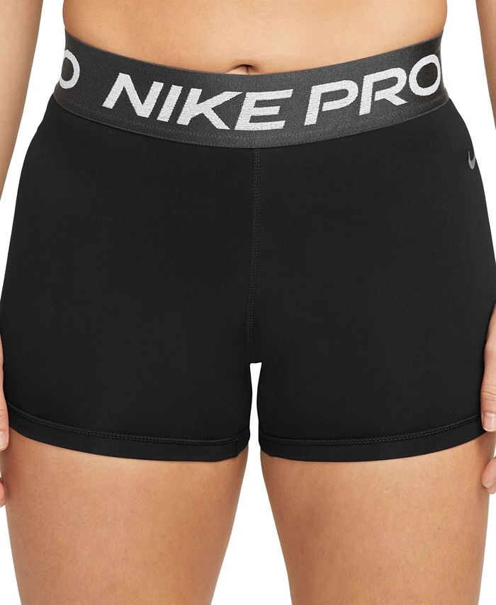 

Женские шорты Pro 3 дюйма со средней посадкой Nike, черный