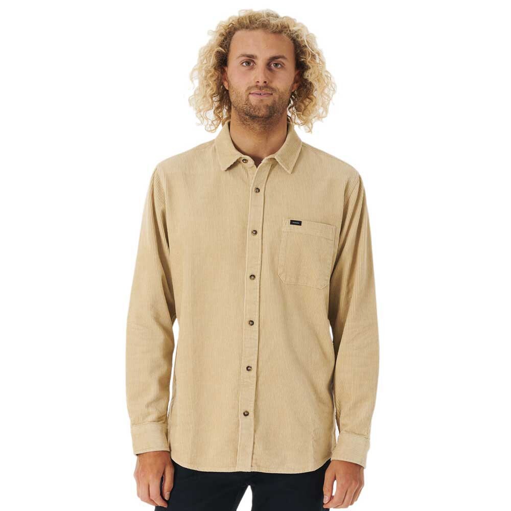

Рубашка с длинным рукавом Rip Curl State Cord, бежевый