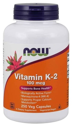 

Витамин К2 МК4 100 мкг и Люцерна (250 капсул) Now Foods