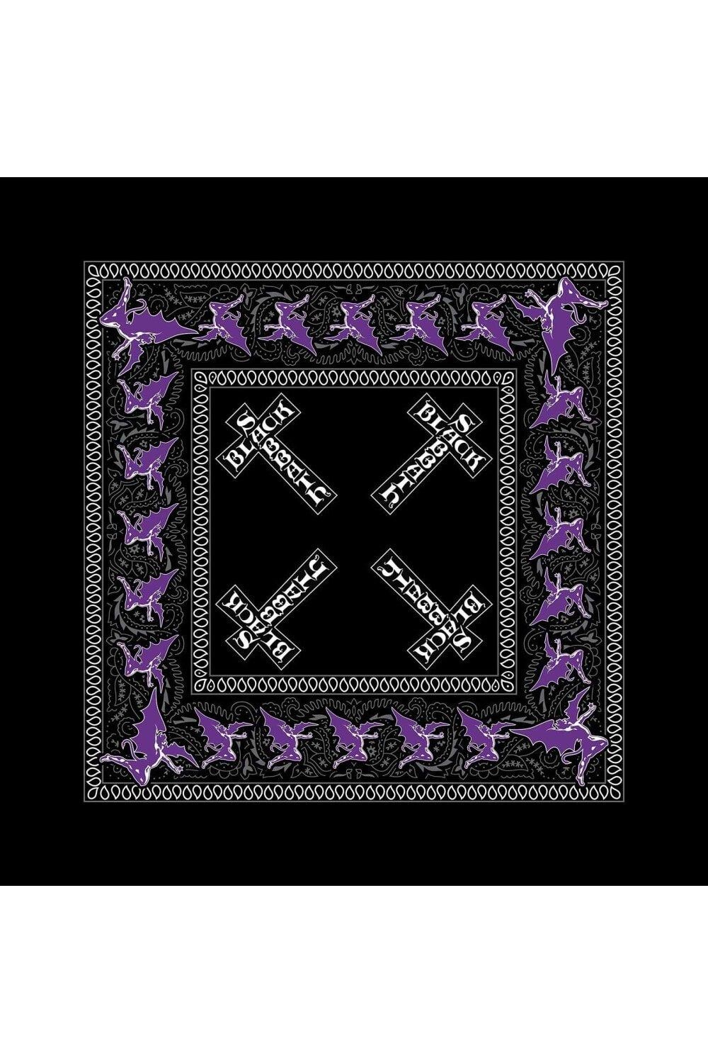 

Бандана с крестом и логотипом Black Sabbath, черный