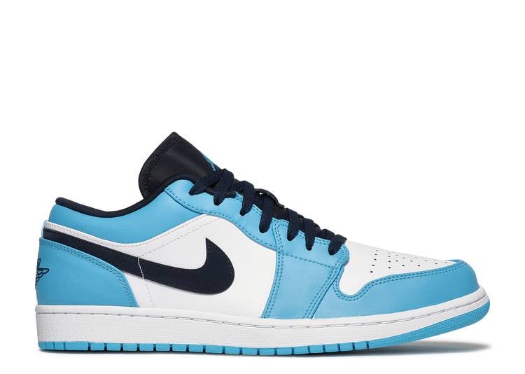 

Кроссовки AIR JORDAN 1 LOW 'UNC', белый