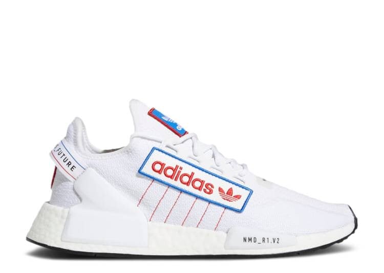 

Кроссовки Adidas NMD_R1 V2 'LOGO PATCH - WHITE', белый