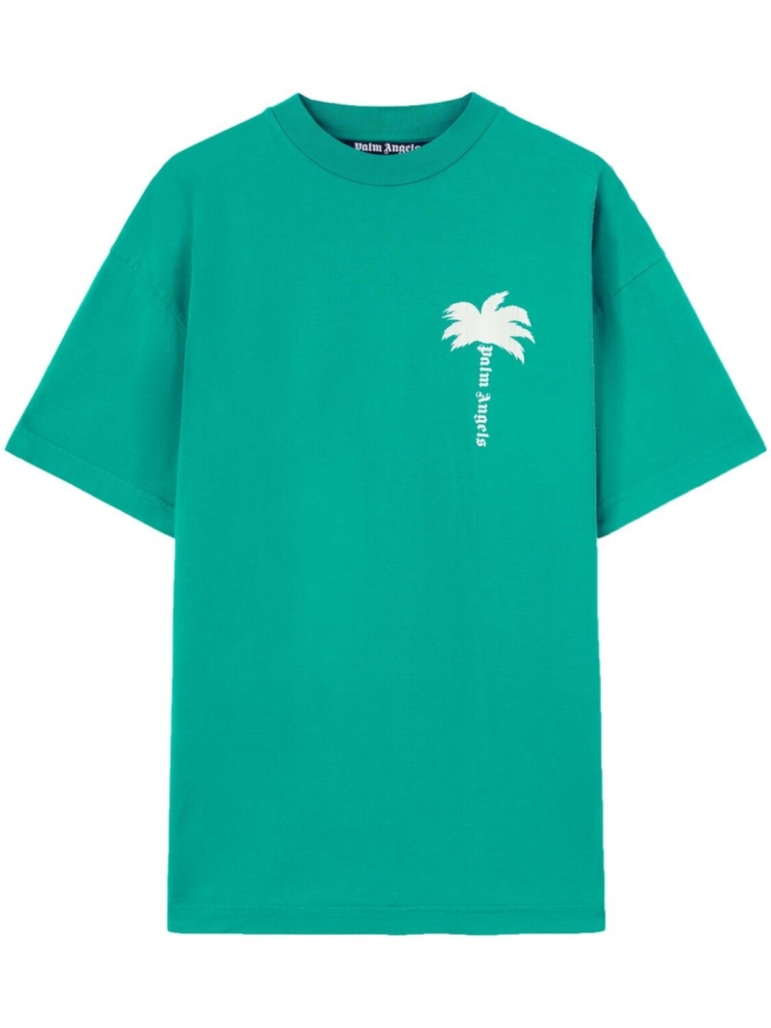

Palm Angels футболка с принтом Palm Tree, зеленый