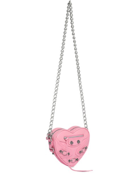 

Мини-сумка Le Cagole Heart Balenciaga