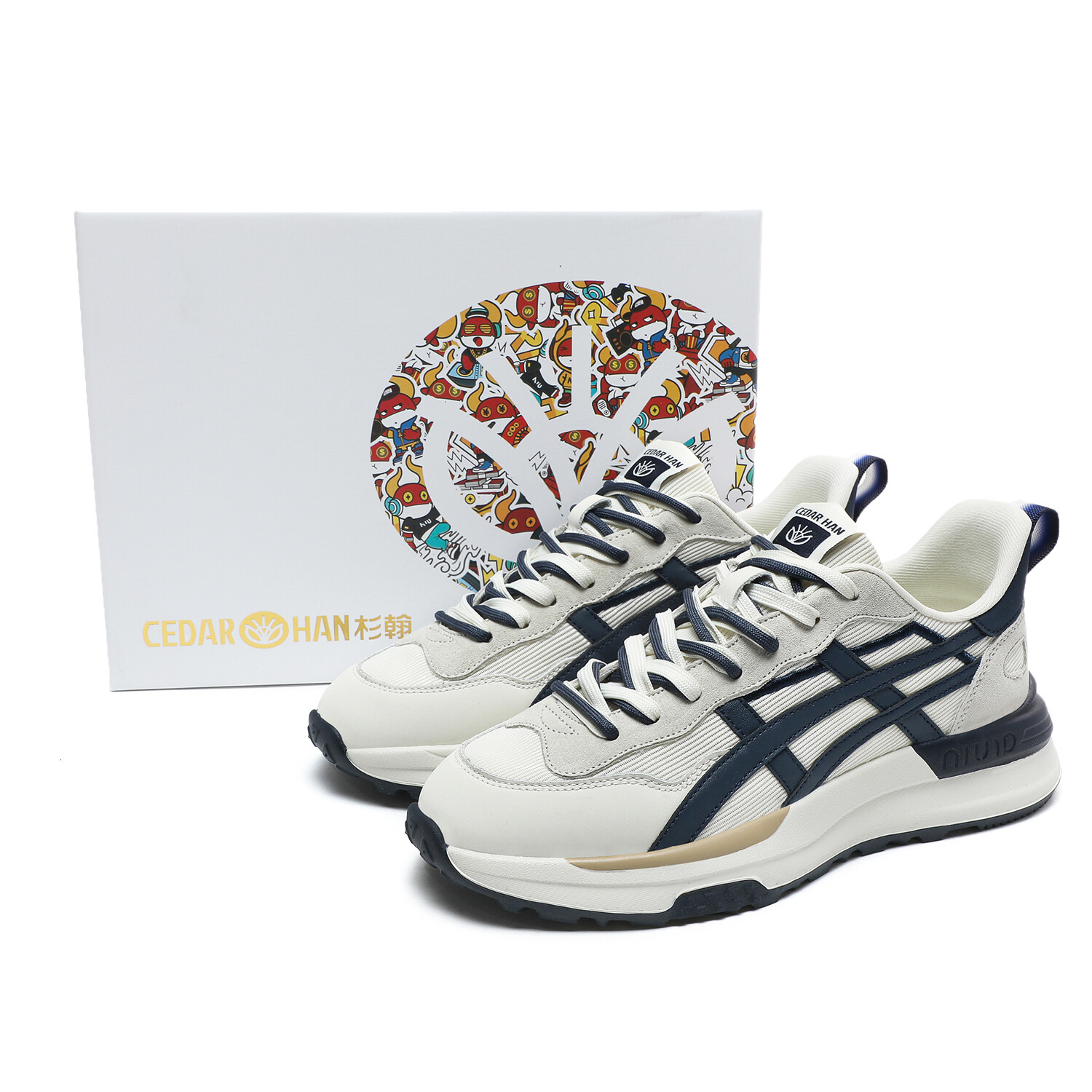 

Кроссовки CEDAR HAN Training Shoes Unisex Low-top, цвет 8015 summer mesh Milan color
