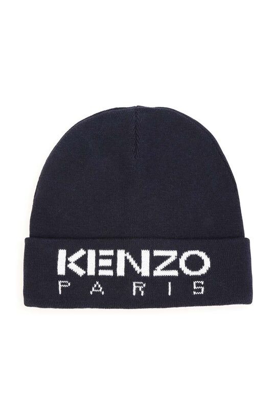 

Kenzo Kids детская шапка из смесовой шерсти, синий